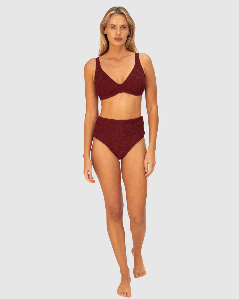 Ibiza DD-E Cup Underwire Bikini Bra Top In Currant - Baku - BraTopia