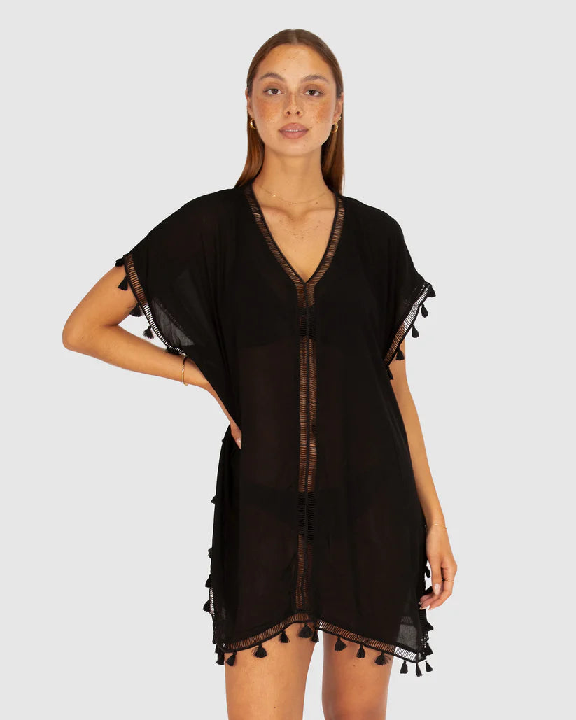 Moroccan Kaftan In Black - Baku - BraTopia
