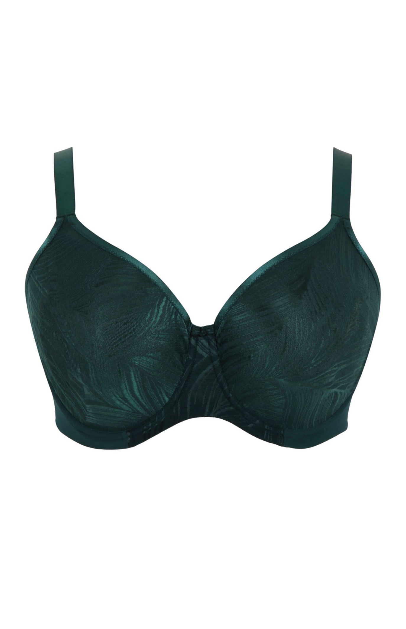 Illuminate Moulded Bra In Dark Green - Sculptresse - BraTopia