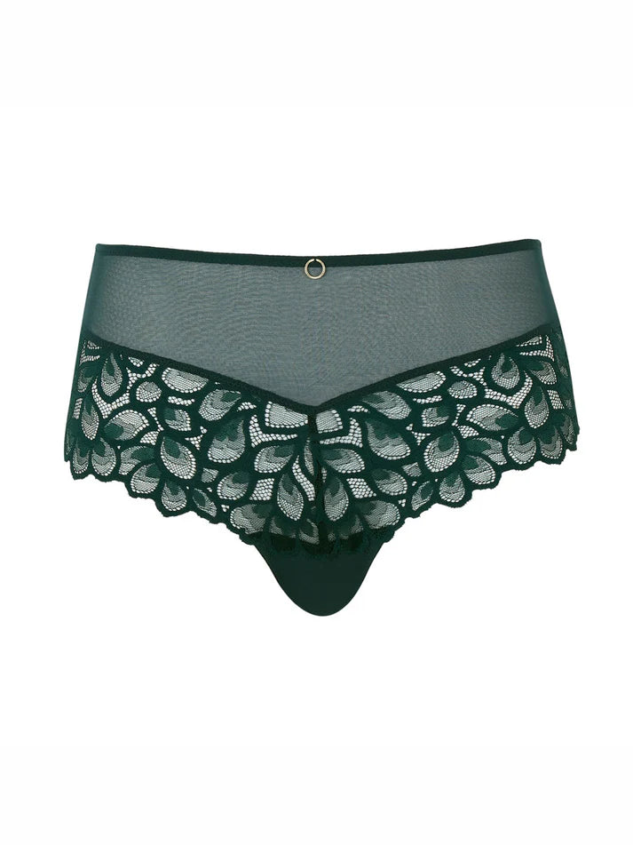 Allure Deep Brief In Forest Green - Panache