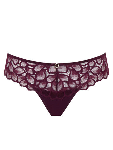 Allure Thong in Plum - Panache