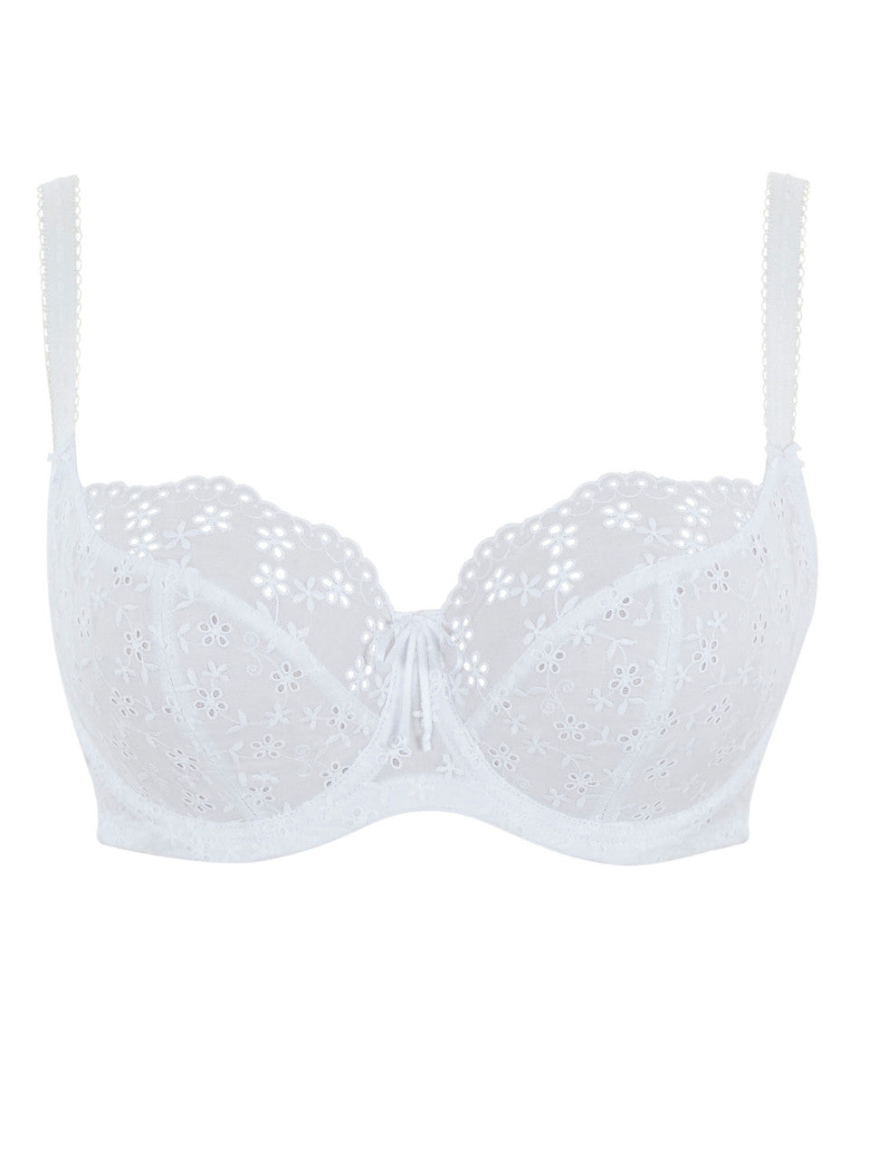 Charlotte Balcony Bra In White - Panache