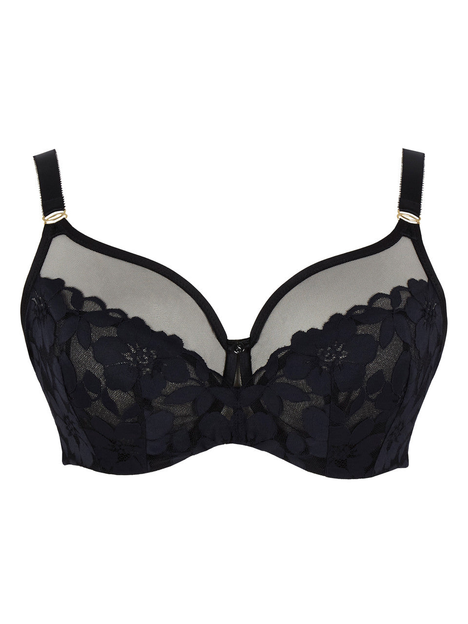 Flora Full Cup in Black - Sculptresse