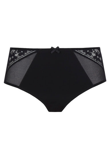 Celeste Deep Brief in Black - Panache