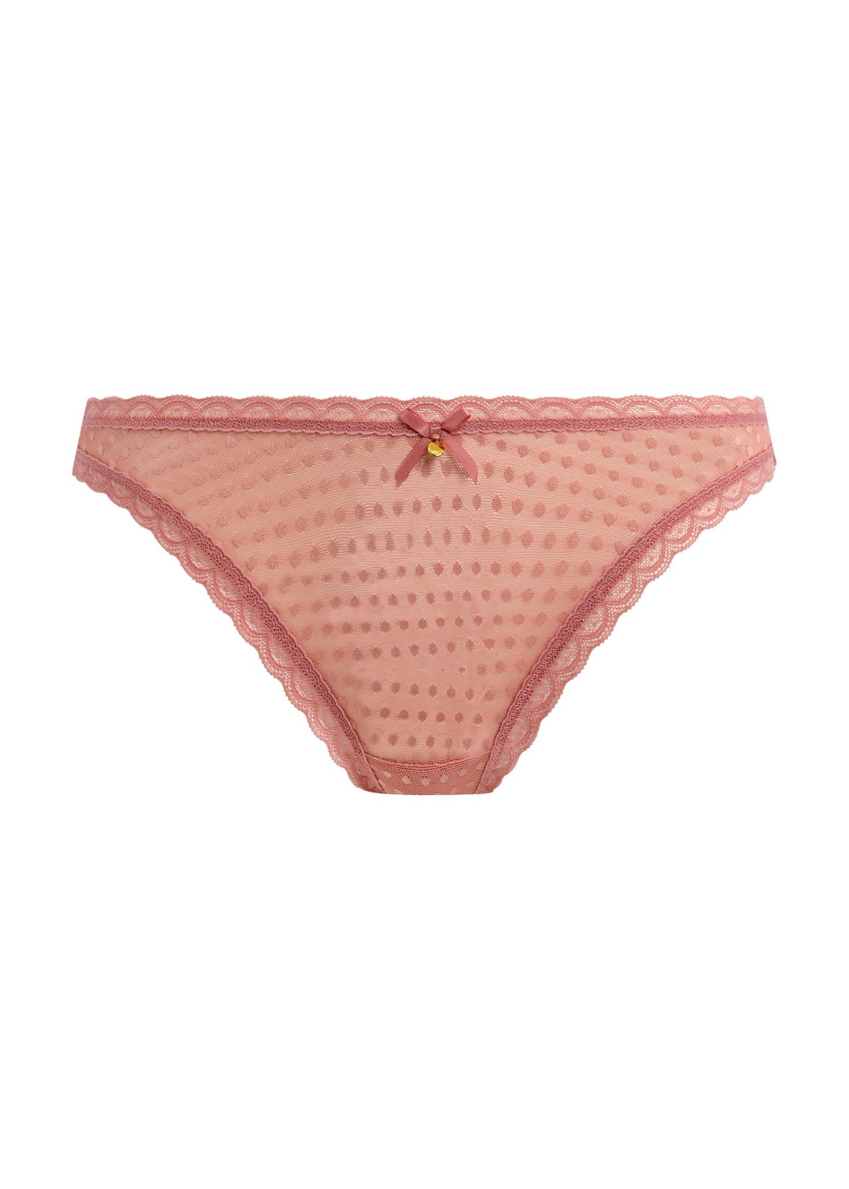 Freya High Leg Brief In Ash Rose - Freya