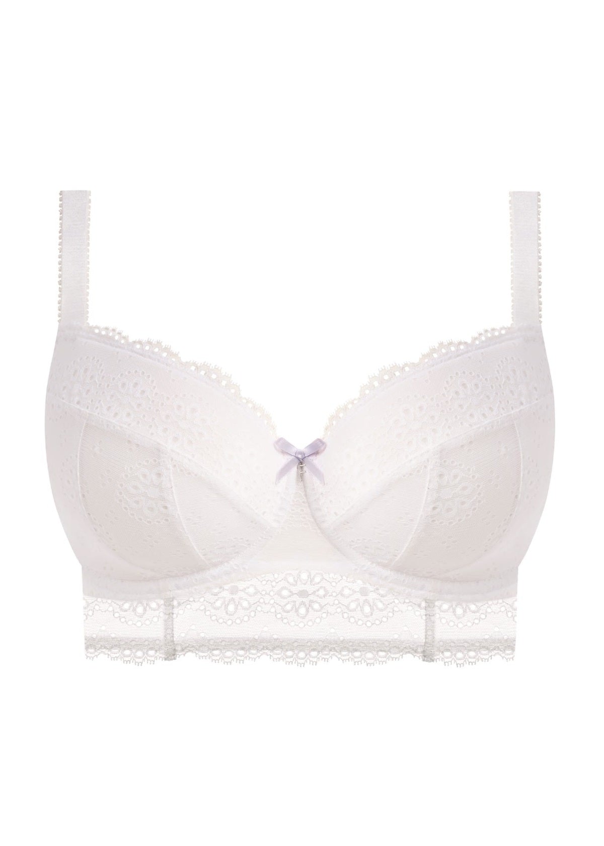 Posie UW Longline Bra in White - Freya