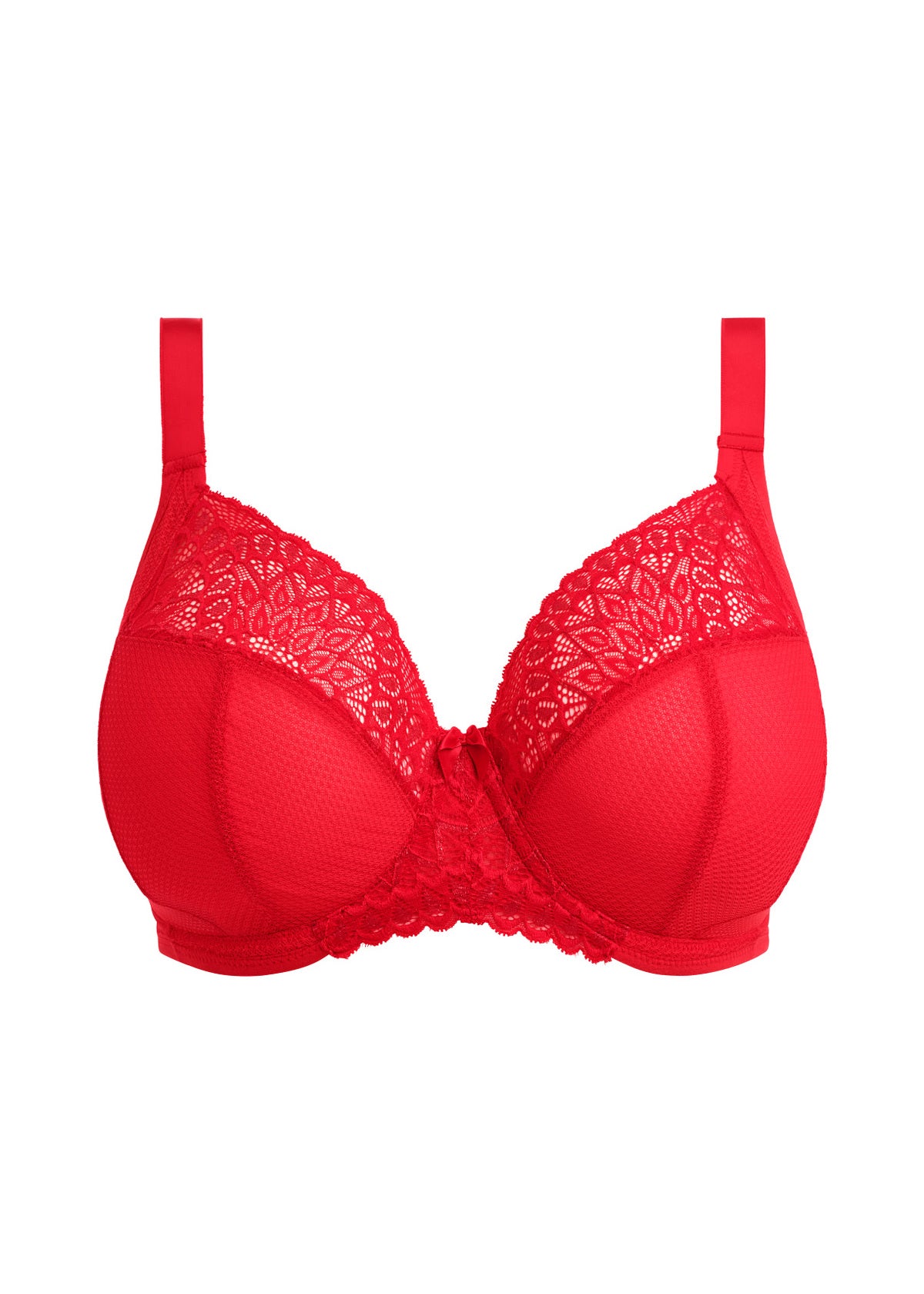 Tiernie UW Plunge Bra In Red - Elomi