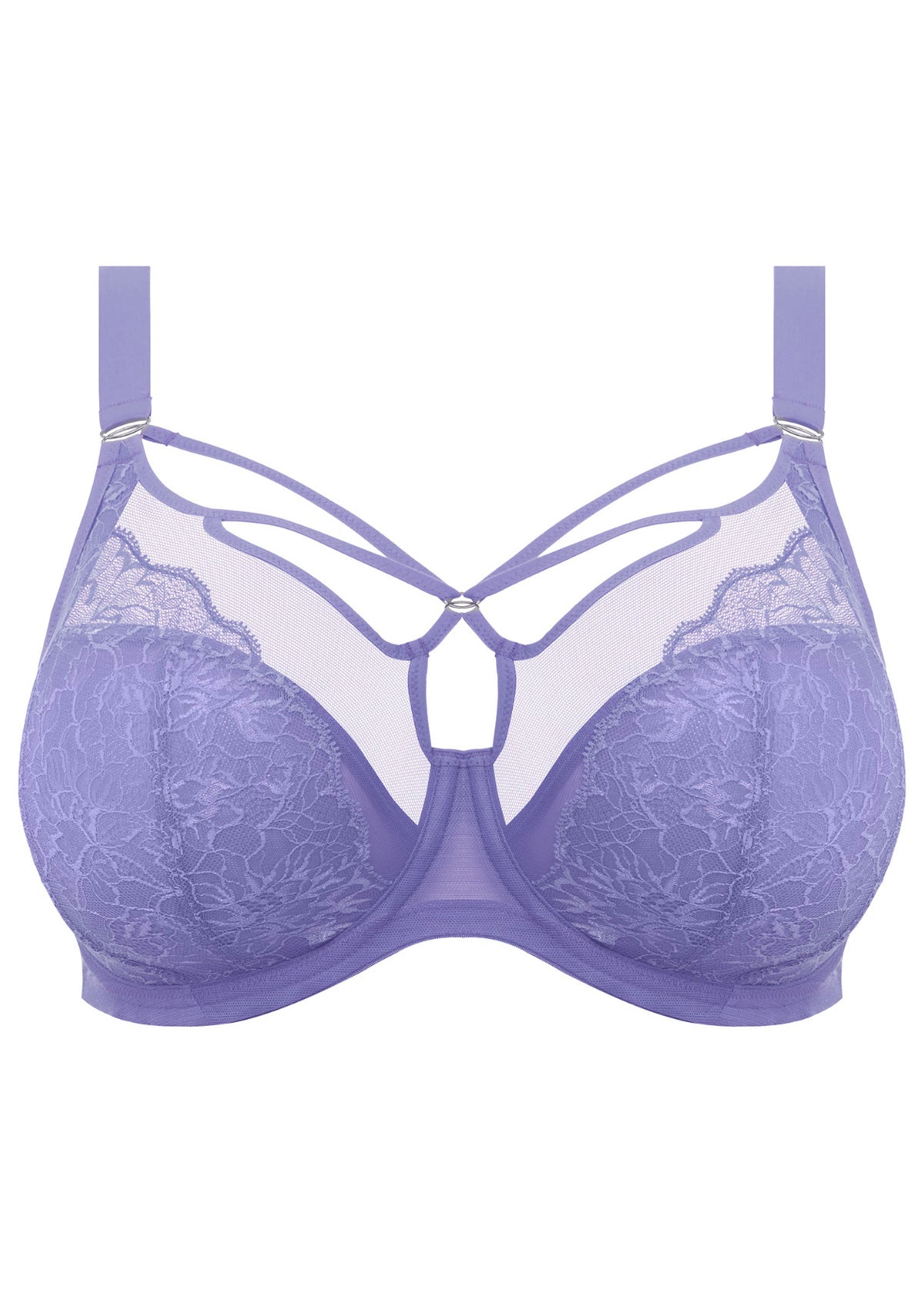 Brianna Underwired Plunge Bra In Jacaranda - Elomi