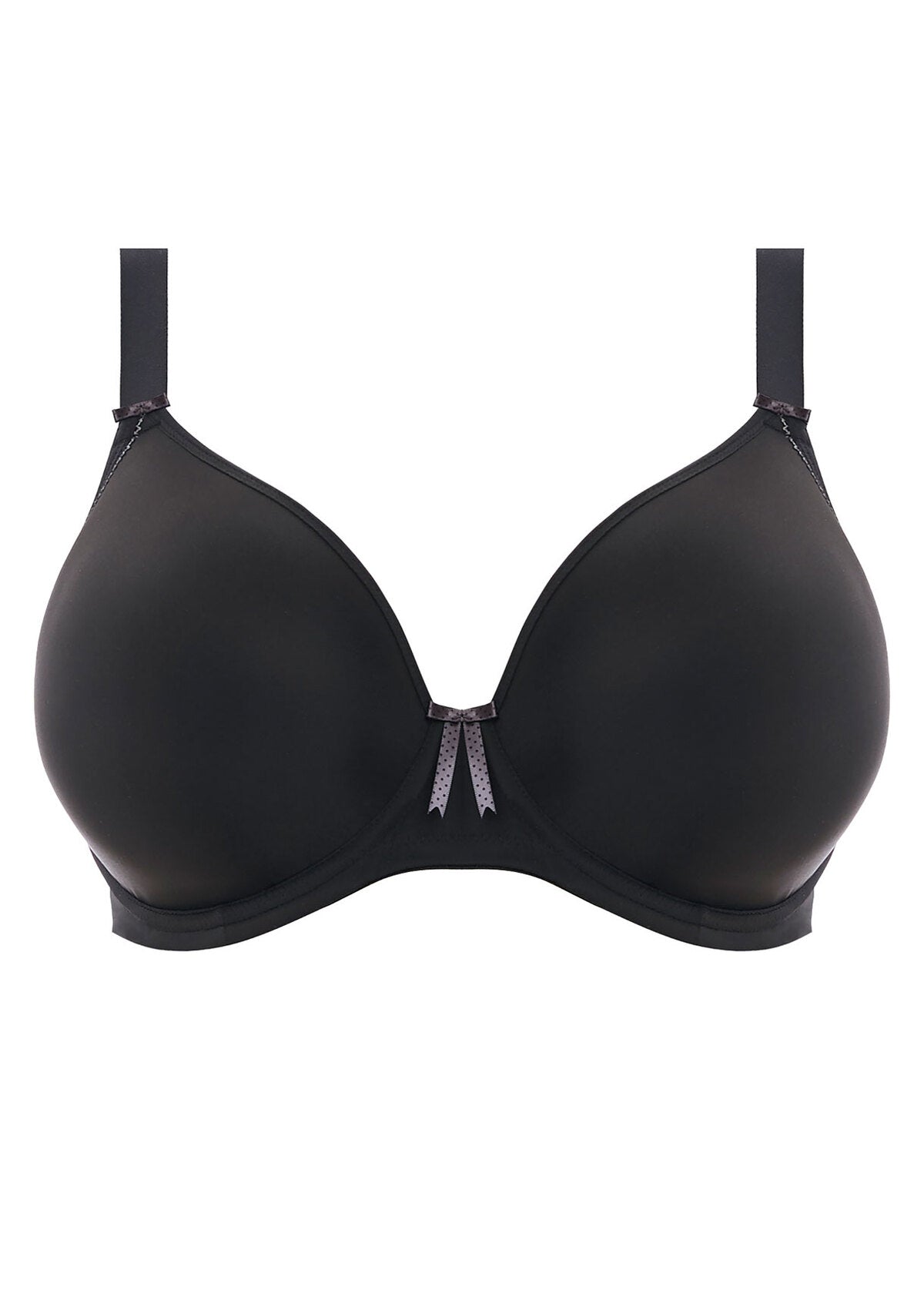 Bijou UW Moulded T-Shirt Bra In Black - Elomi - BraTopia