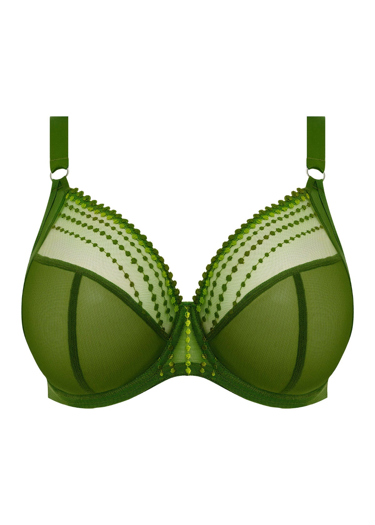 Matilda UW Plunge Bra In Jungle - Elomi - BraTopia