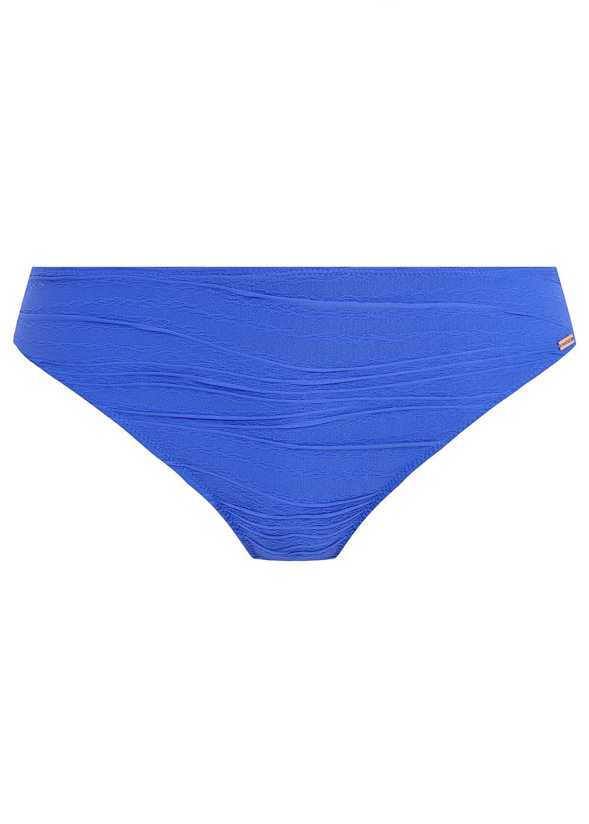 Beach Waves Mid Rise Bikini Brief In Ultramarine - Fantasie - BraTopia