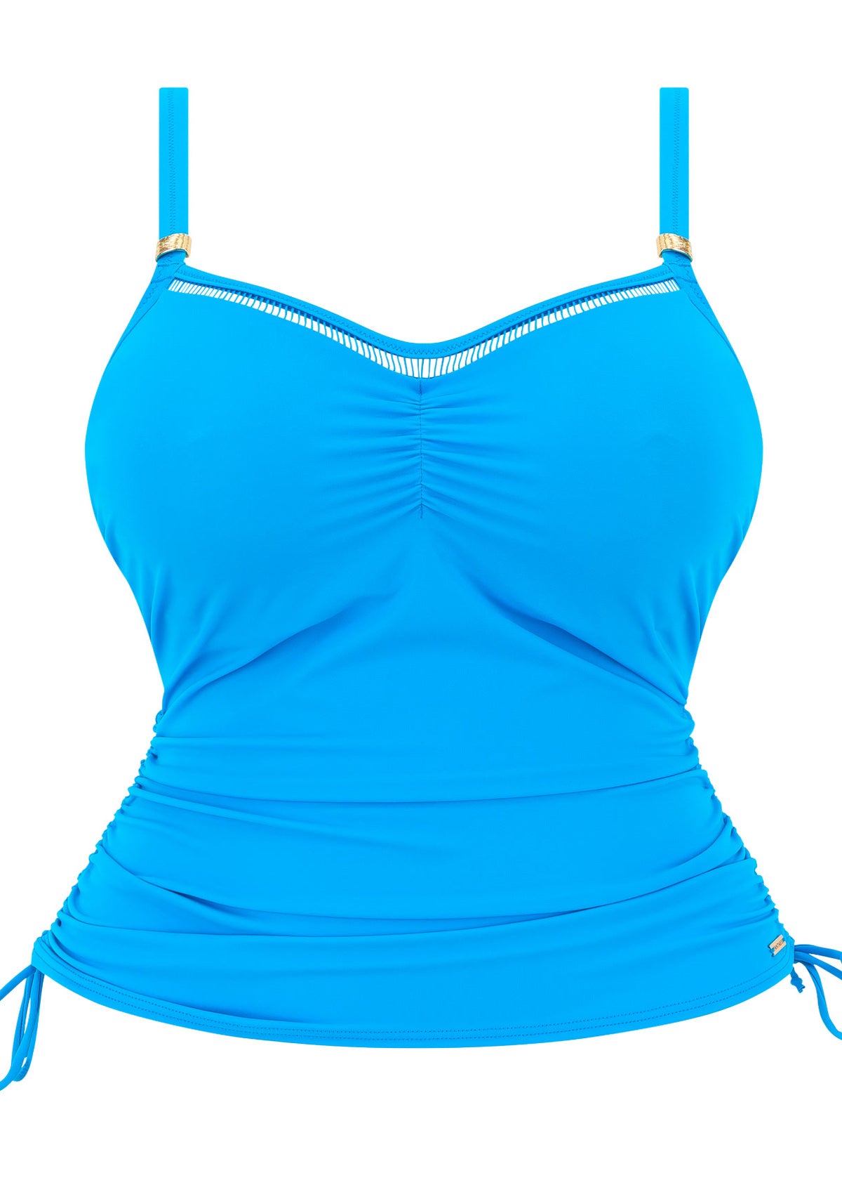 East Hampton Tankini Top In Blue Diamond - Fantasie - BraTopia