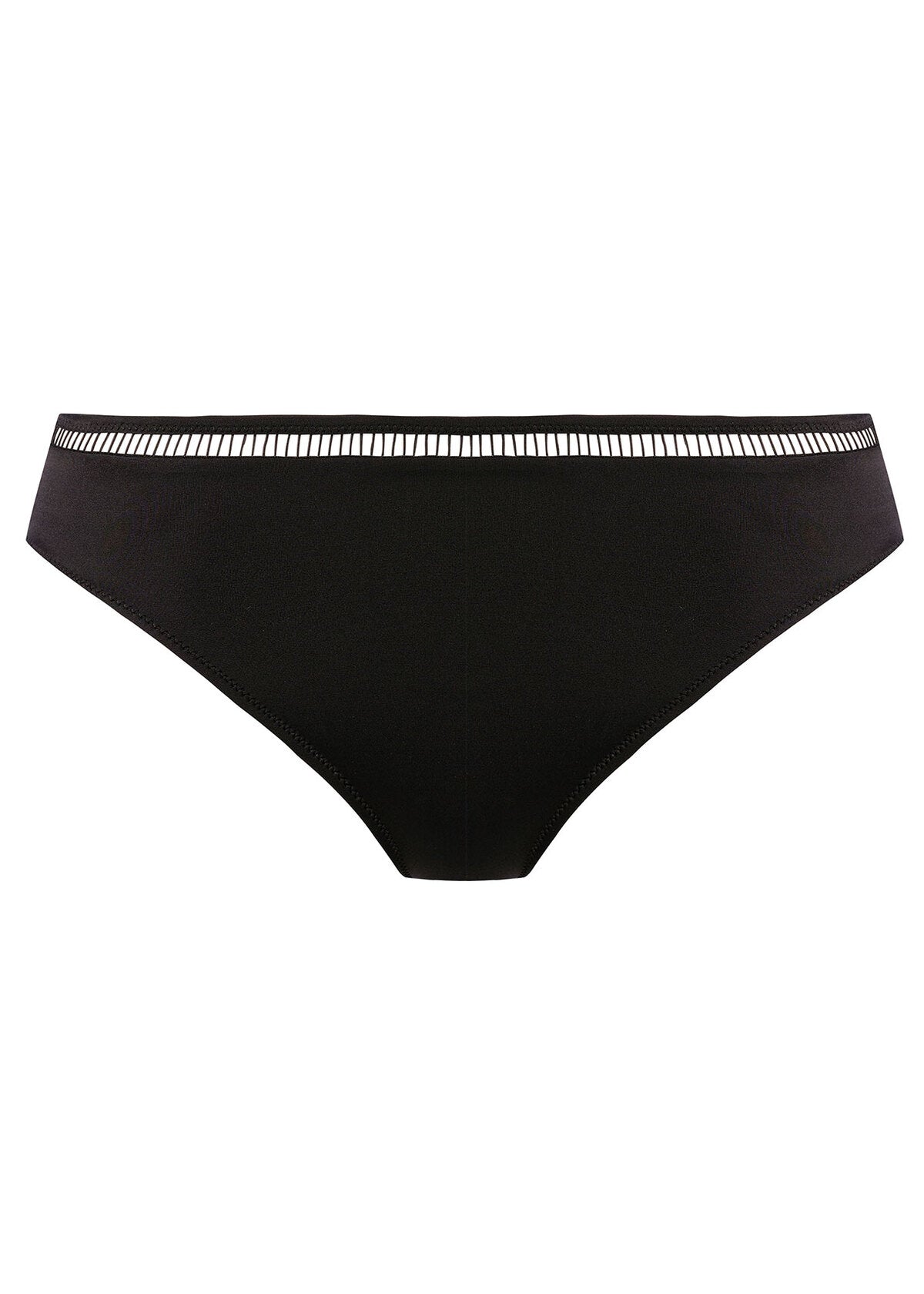 East Hampton Mid Rise Bikini Brief In Black - Fantasie - BraTopia