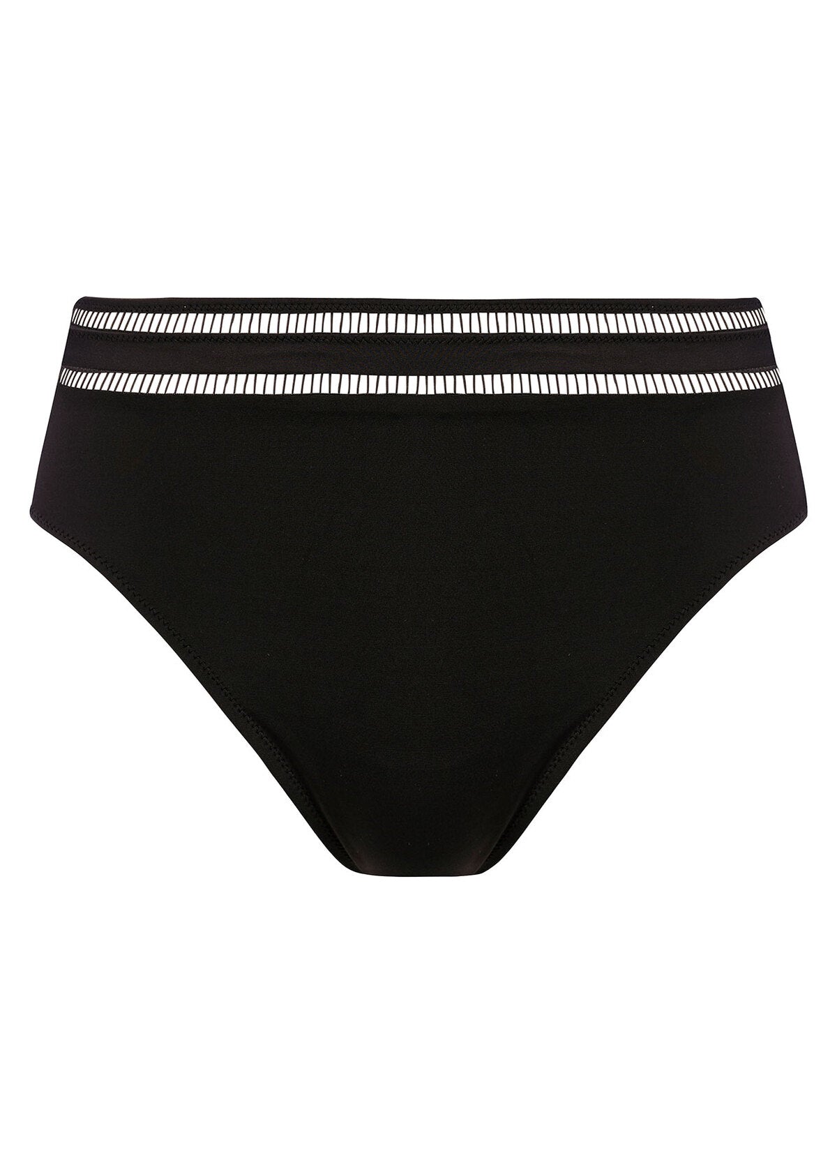 East Hampton High Waist Bikini Brief In Black - Fantasie - BraTopia