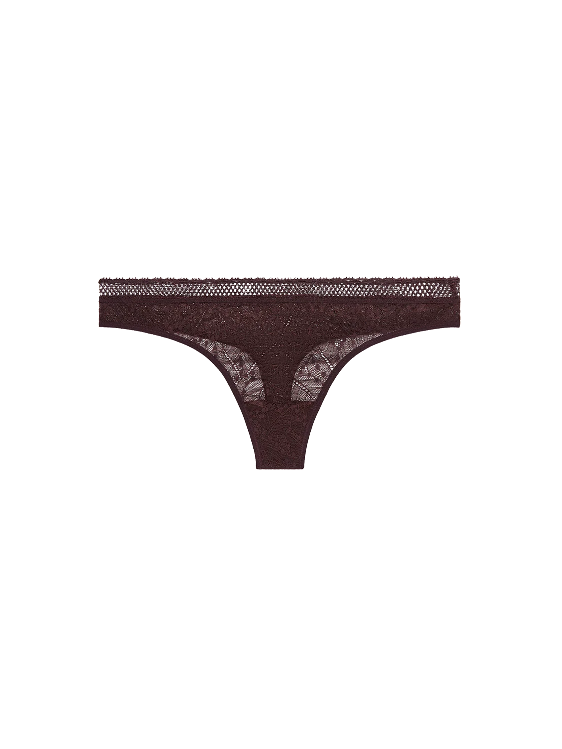 Comete Tanga In Dark Brown - Simone Perele