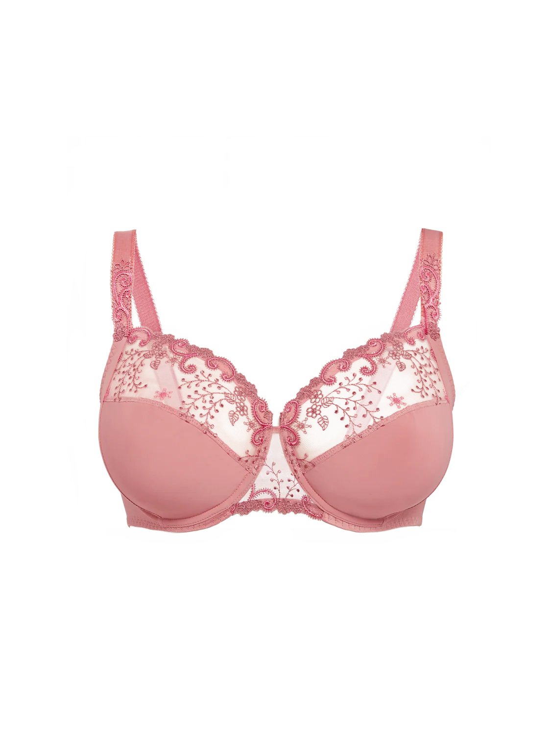 Delice Full Cup Support Bra in Smokey Pink - Simone Perele