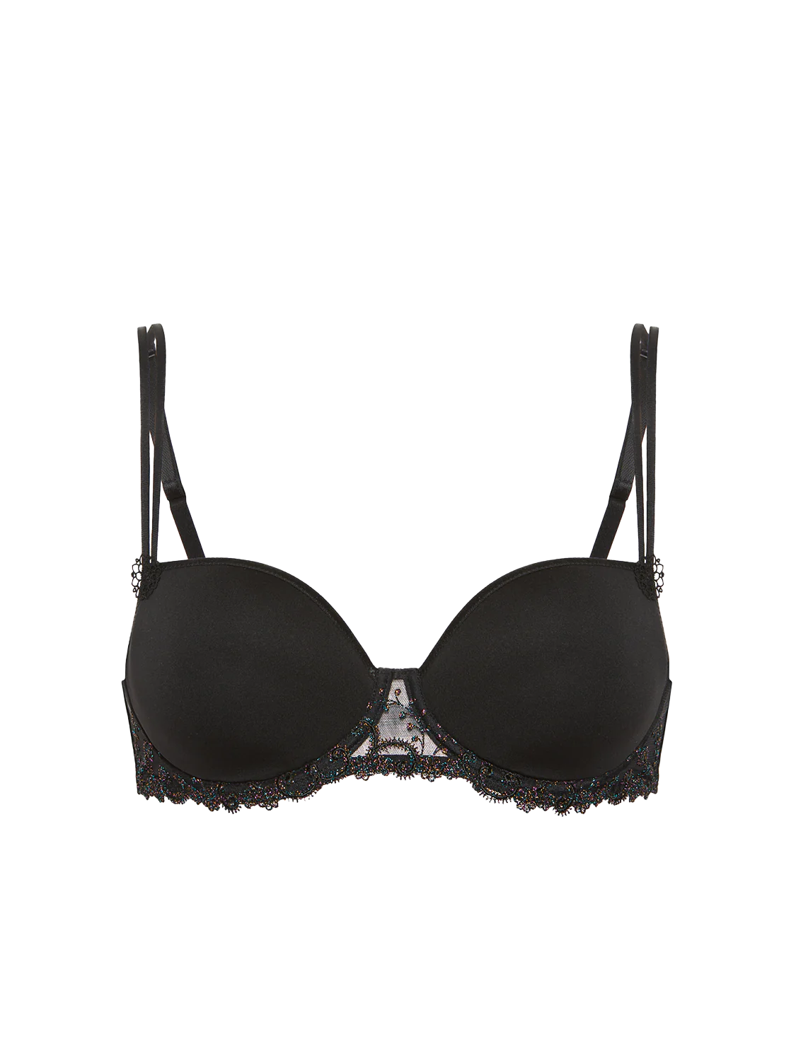 Delice Squared Neckline Spacer Bra In Noir Gem - Simone Perele - BraTopia