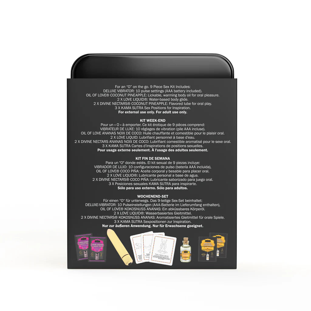 Weekender Kit In Vibe Coconut Pineapple - Kama Sutra - BraTopia