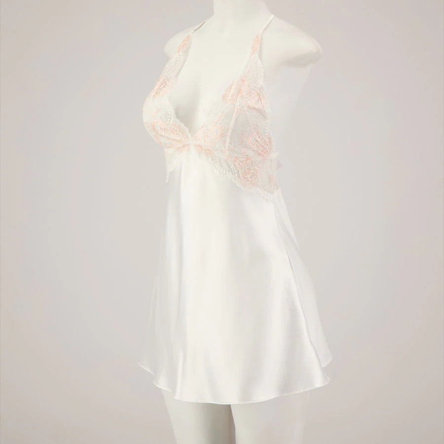 Janelle Chemise In Ivory - In Bloom