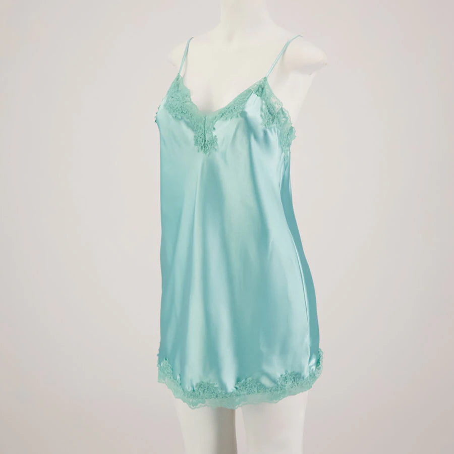 Josie Chemise In Jade - In Bloom