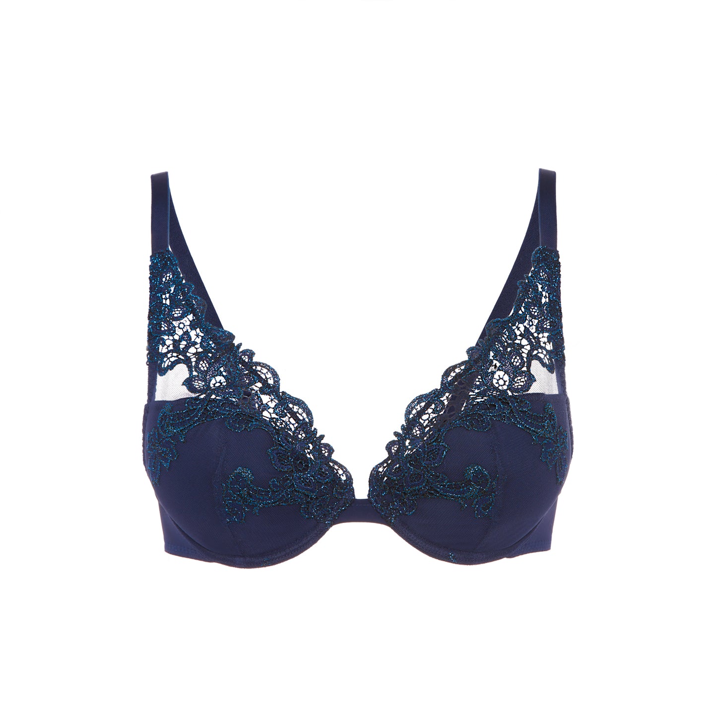 Saga Push Up Bra In Sapphire - Simone Perele