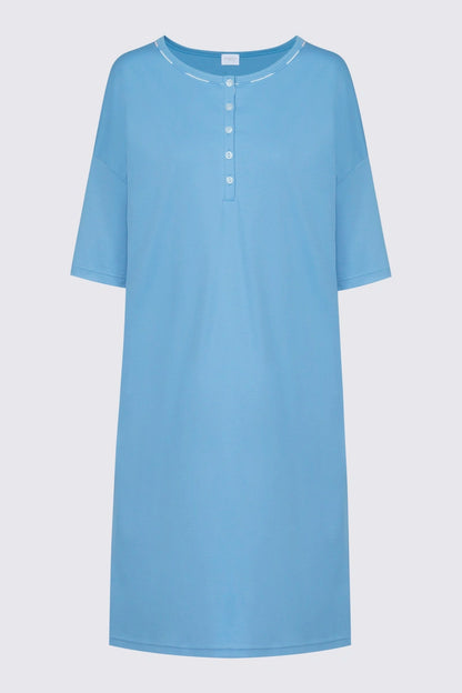 Anjella Cotton Sleepwear in Blue Summer