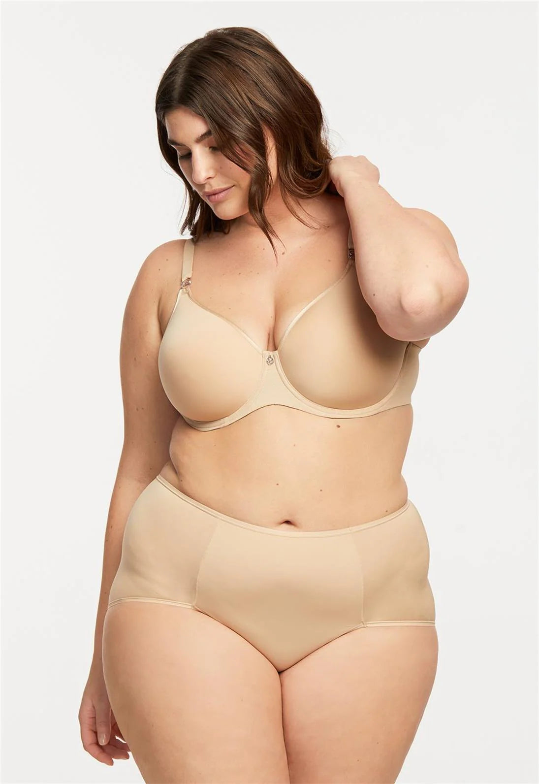 Spacer T-Shirt Bra In Sand - Montelle - BraTopia