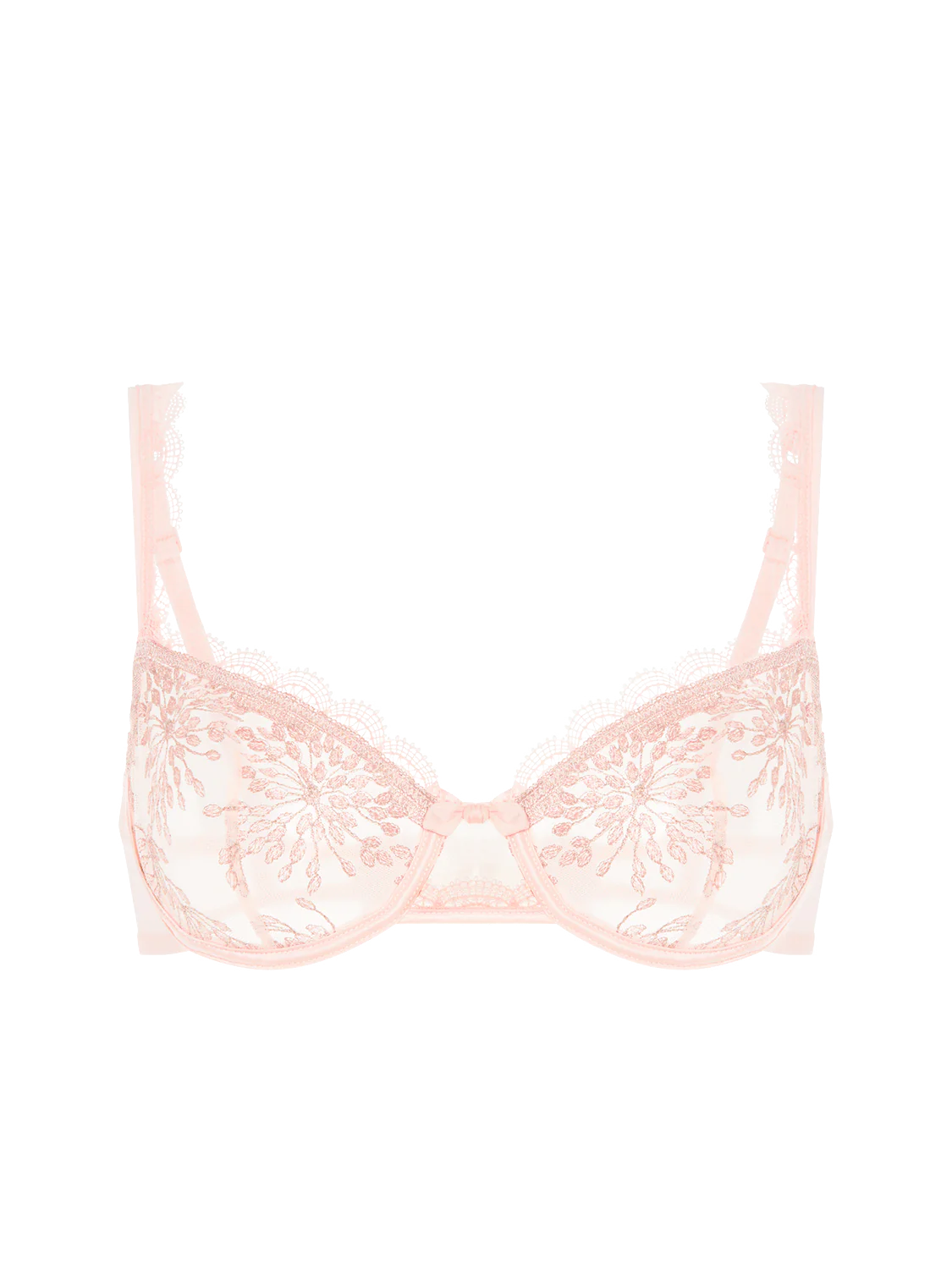 Singuliere Half Cup Bra In Petal Powder - Simone Perele - BraTopia