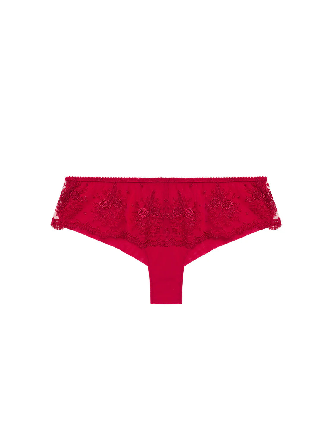 Intrigue Shorty In Opera Red - Simone Perele