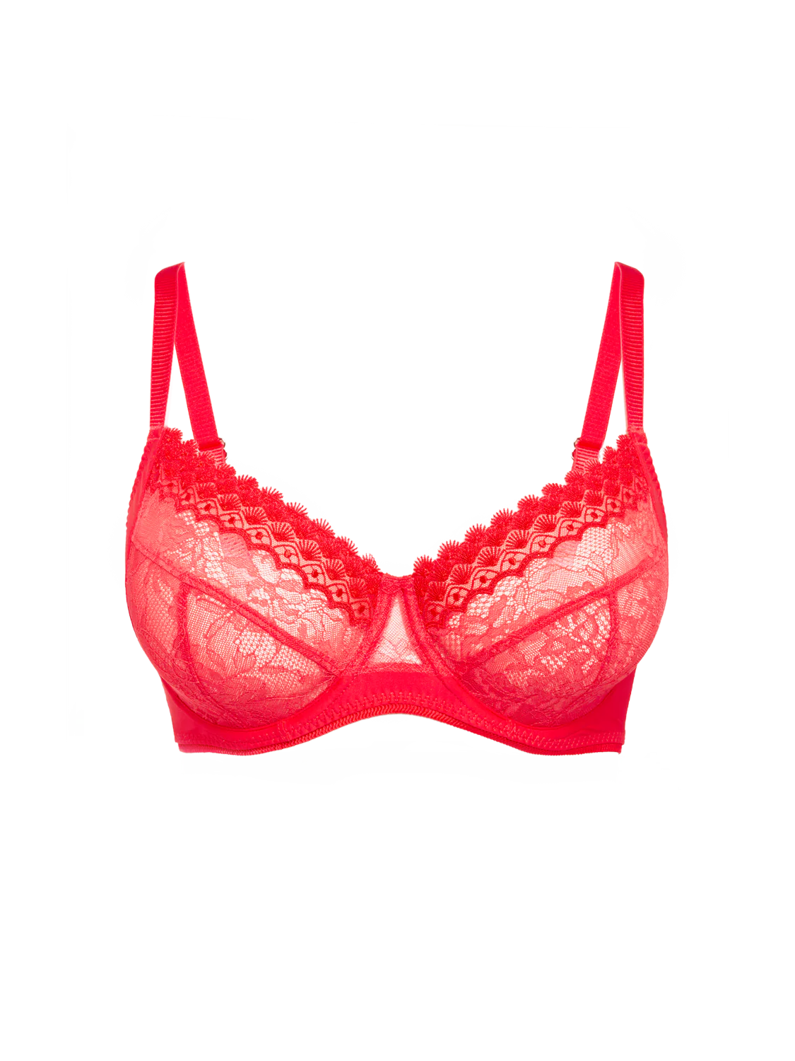 Radieuse Full Cup Support Bra in Flamingo - Simone Perele