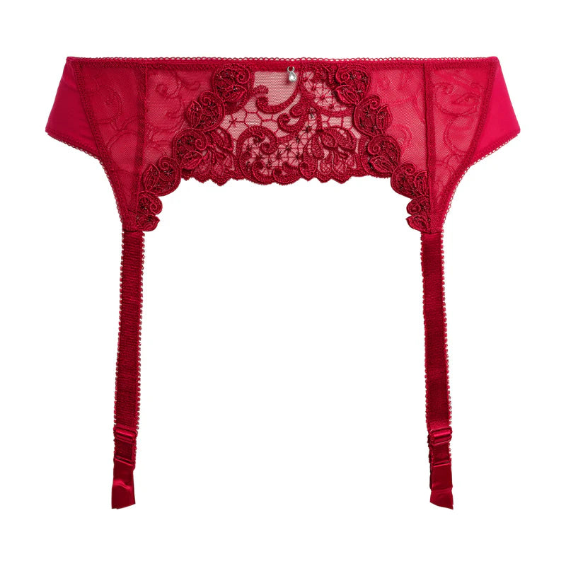 Portia Suspender In Red - Fantasie
