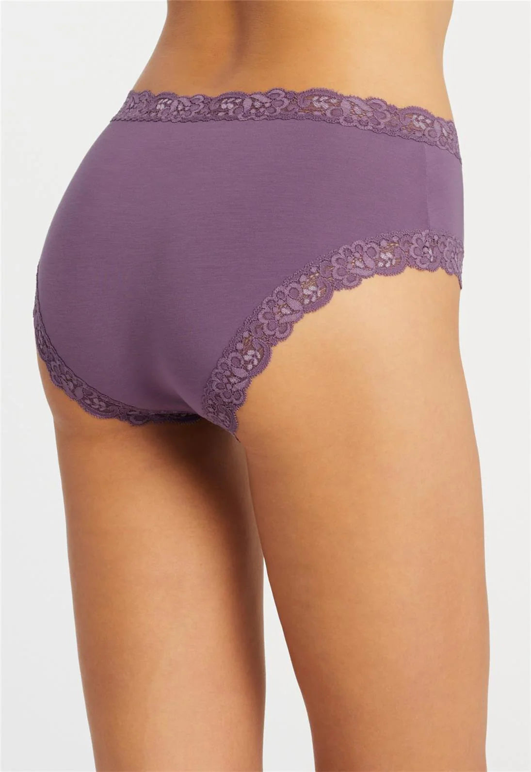 Iconic High Waist Boyshort In Iris - Fleurt - BraTopia