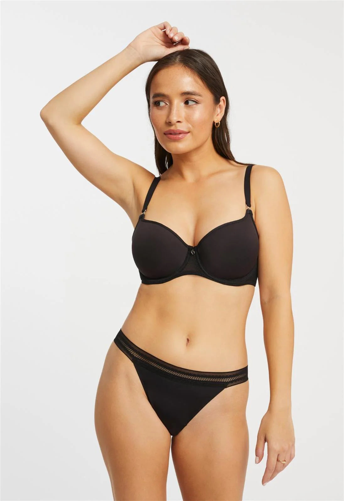 Nudies Bikini In Black - Montelle - BraTopia