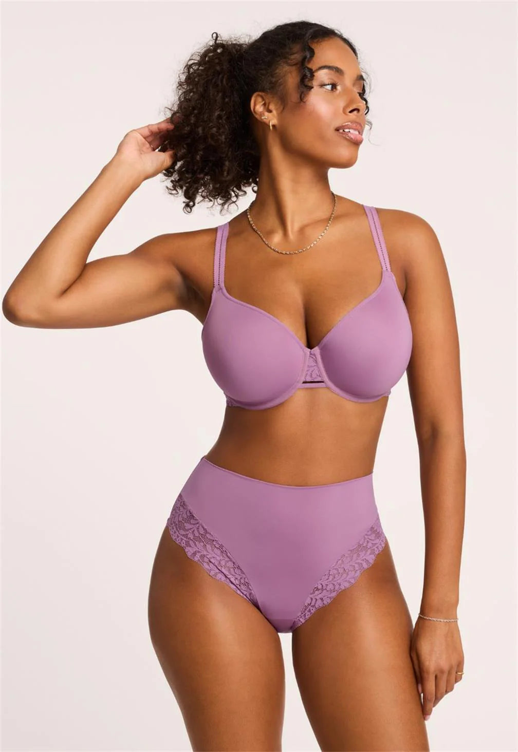 Berry Garden Retro Brief In Berry Glaze - Montelle - BraTopia