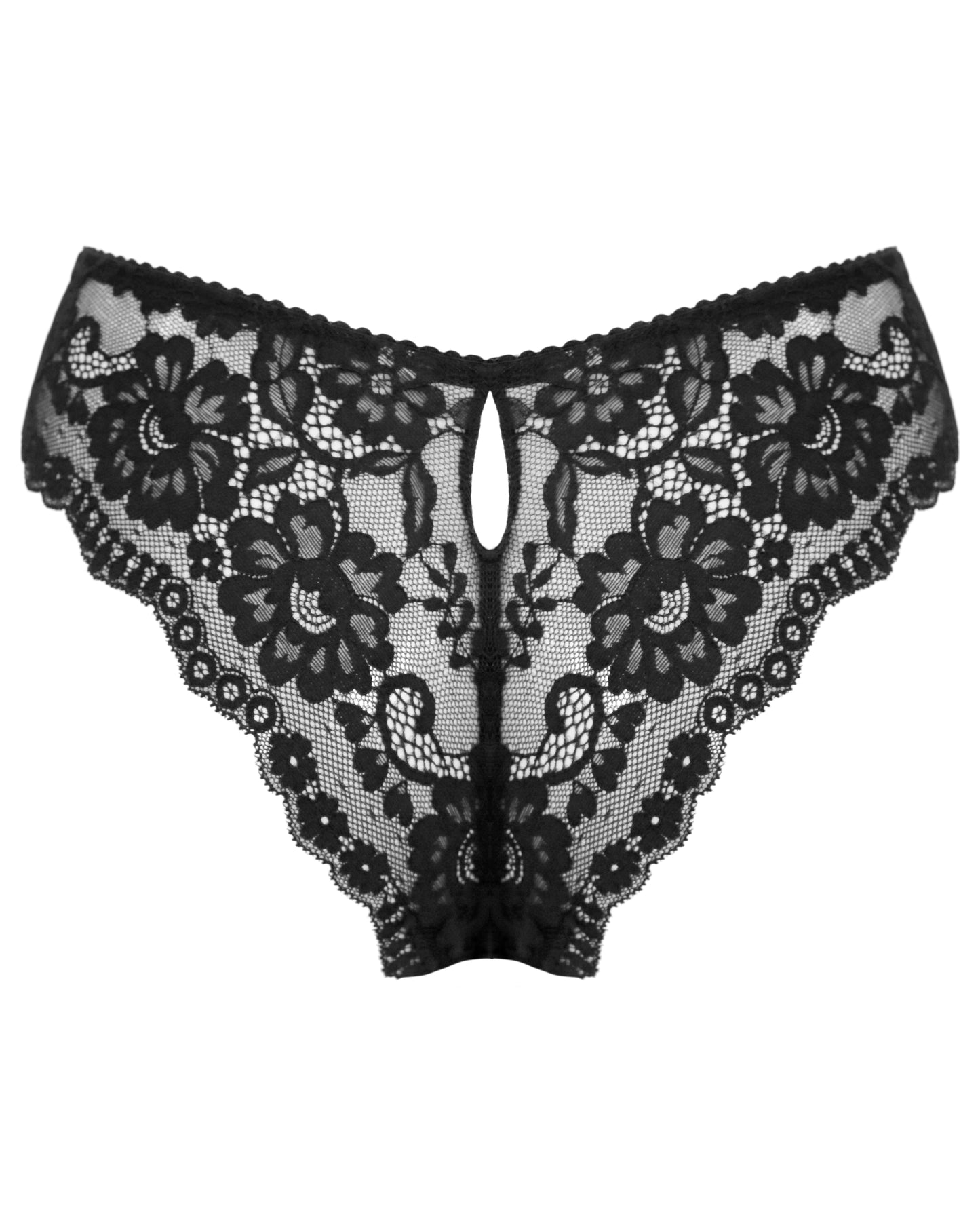 Fleur Cheeky V-Shape Brief In Black - Pour Moi - BraTopia