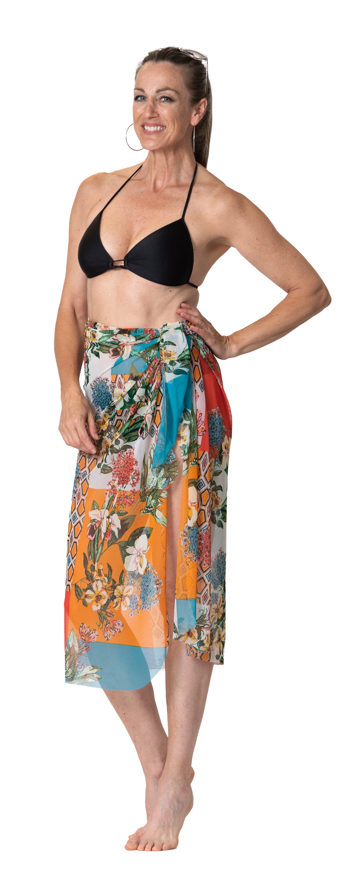 Beach to Bar Sarong on Patchwork - Cover Me