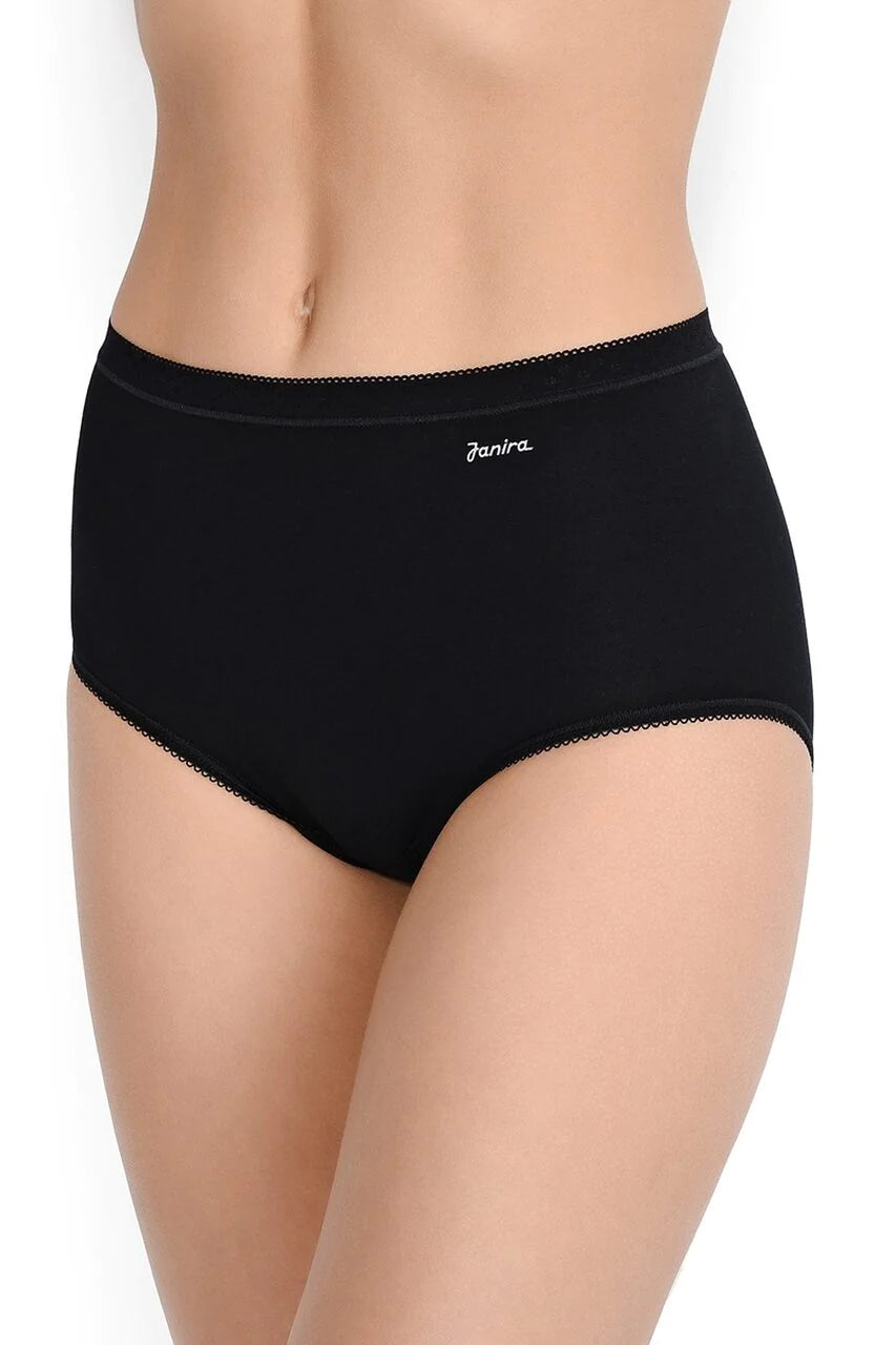 Esencial Maxi Panties In Black - Janira