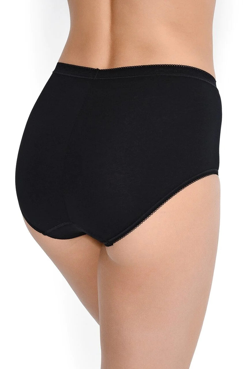 Esencial Maxi Panties In Black - Janira
