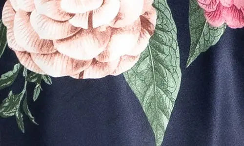 Sicily Chemise In Navy - In Bloom