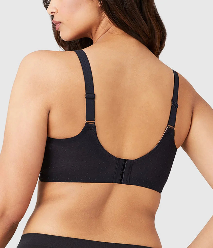 Back Appeal Wirefree Bra In Black - Wacoal