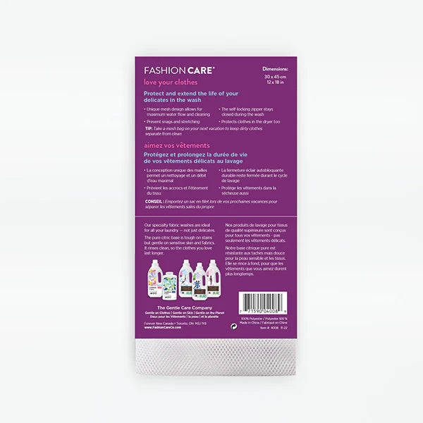 Soft Mesh Wash Bag In White - Fashion Care - BraTopia