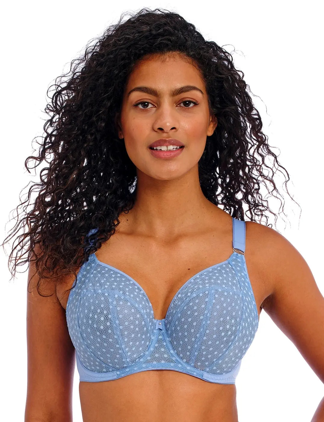 Starlight UW Side Support Bra In Cornflower - Freya - BraTopia