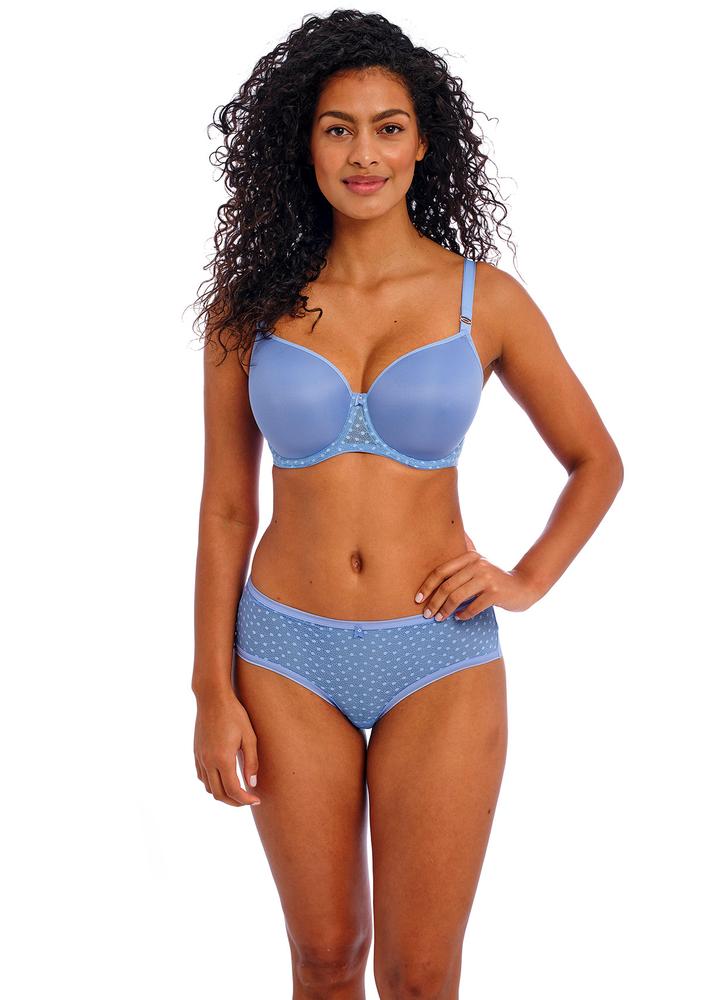 Starlight Moulded Balcony Bra In Cornflower - Freya - BraTopia