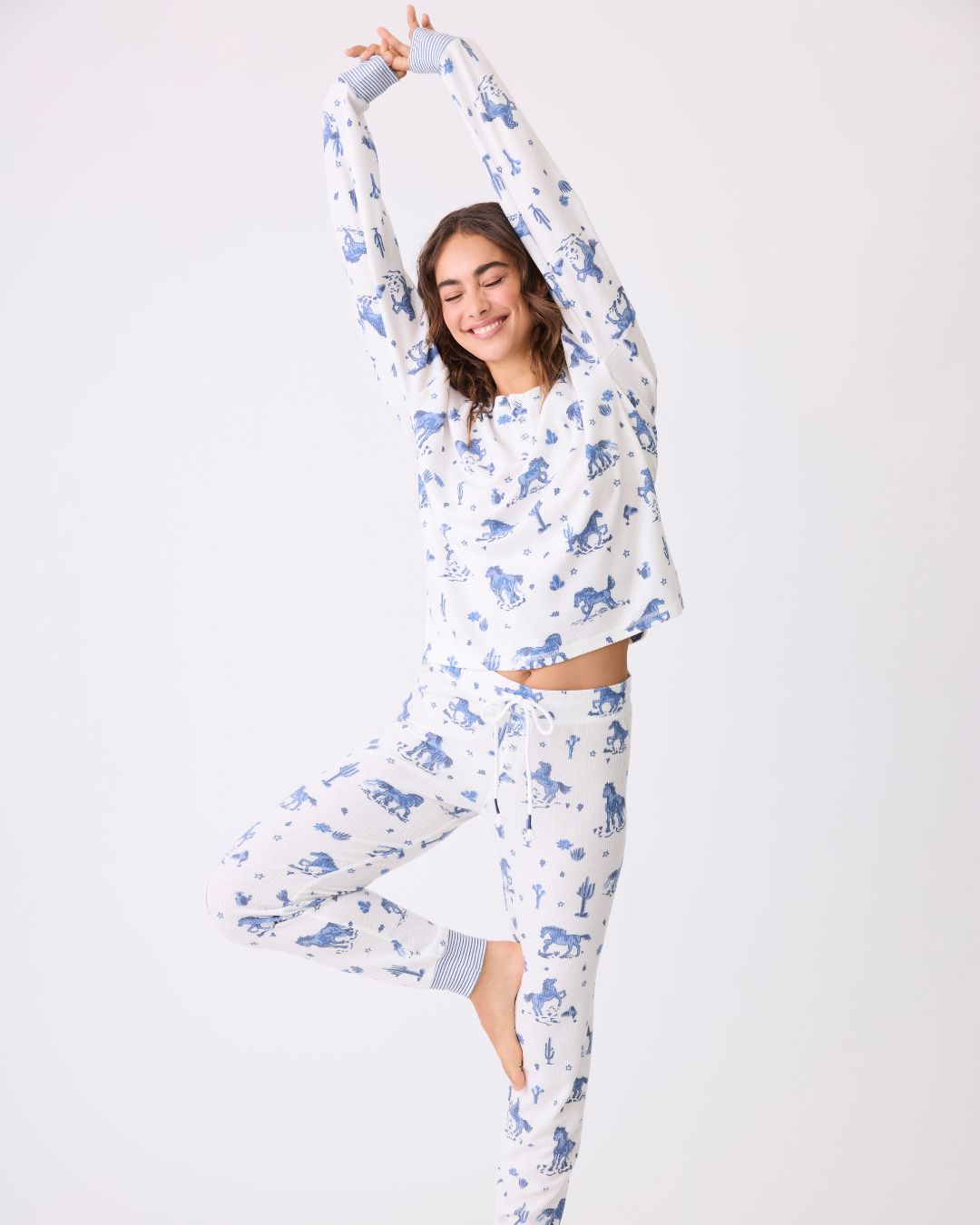 Desert Daze Long Sleeve In Ivory - P.J. Salvage - BraTopia