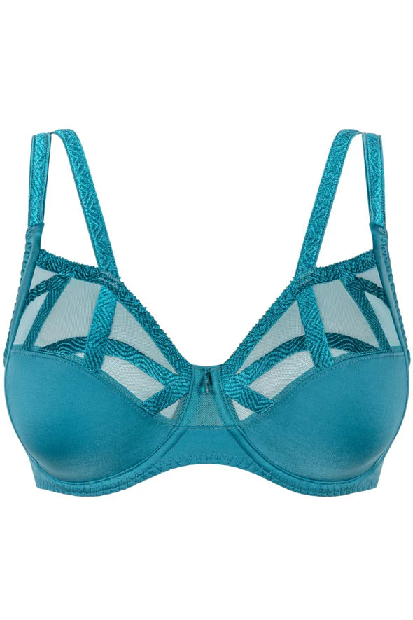 Serie Full Cup Bra In Lagon - Louisa Bracq - BraTopia