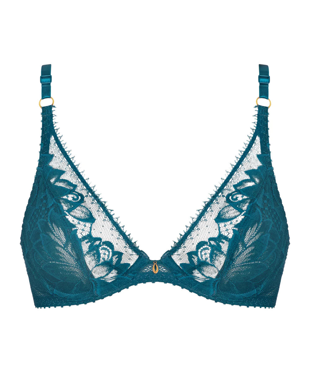 Flawless Love Triangle Armatures Bra In Dragonfly - Aubade