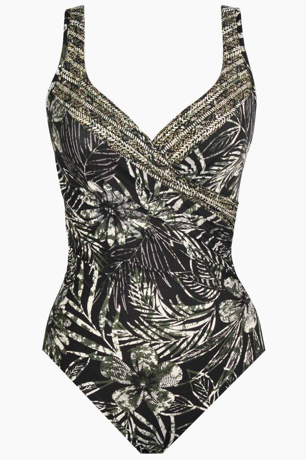 Zahara It's A Wrap Swimsuit In Multi - Miracle Suit - BraTopia