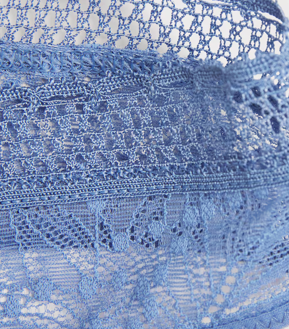 Comete Thong in Chambray Blue - Simone Perele