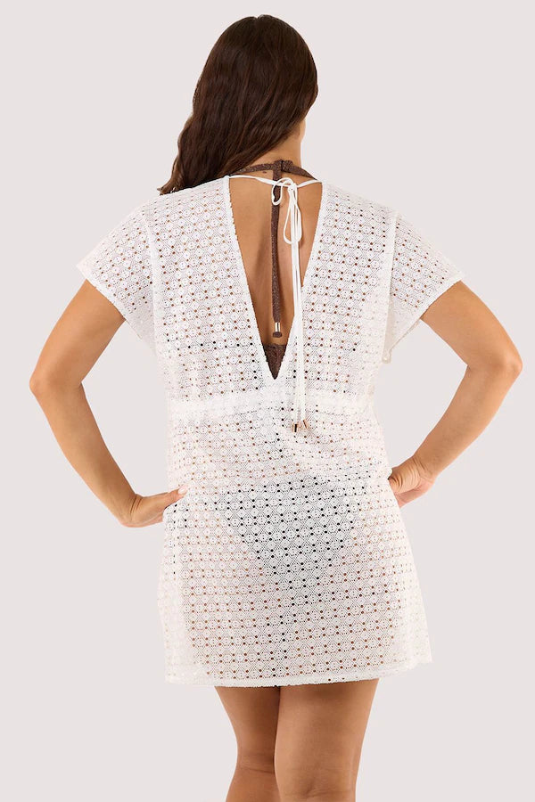 Crochet Beach Kaftan - Wolf & Whistle