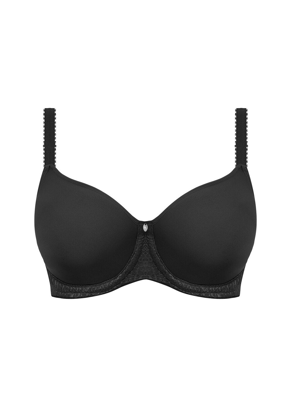 Envisage Spacer T-Shirt Bra In Black - Fantasie